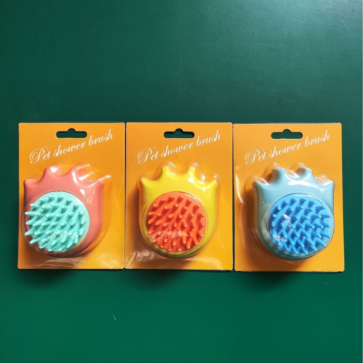 Brosse de bain pour animaux de compagnie, peigne de Massage pour chat et chien