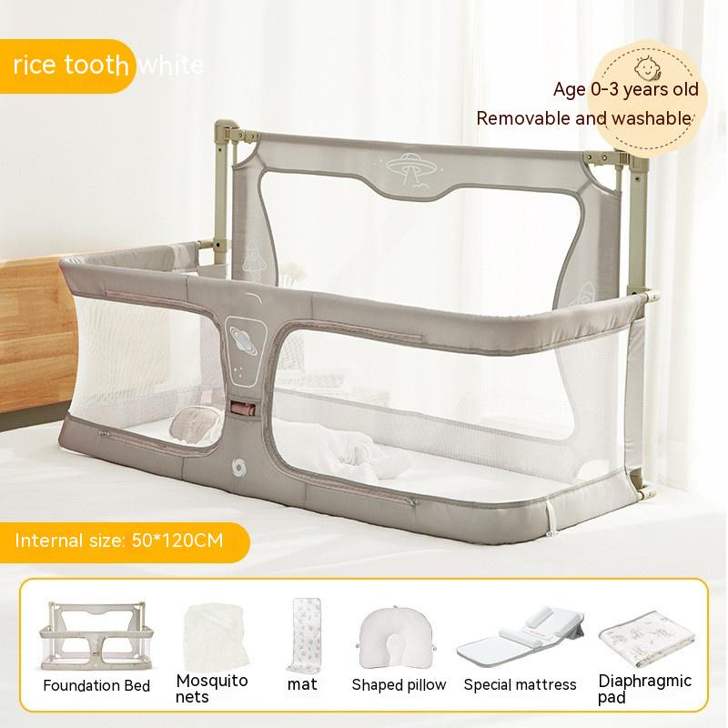 Newborn Multifunctional Small Bed Portable Protective Grating