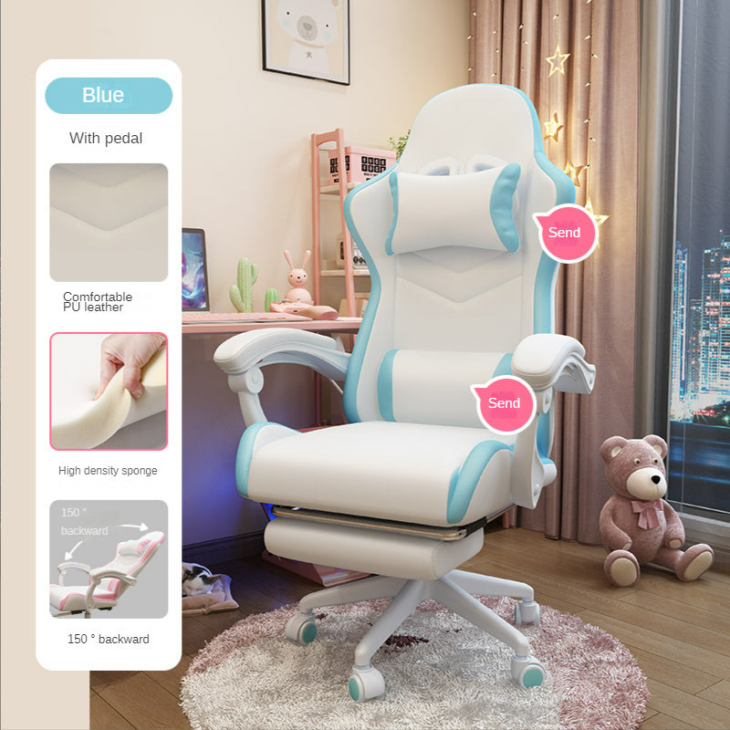 Chaise de jeu sédentaire confortable pour chambre de filles mignonnes