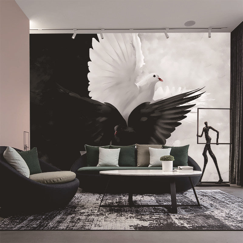 TV Background Wall Mural Living Room 3D Personalized Animal Wallpaper