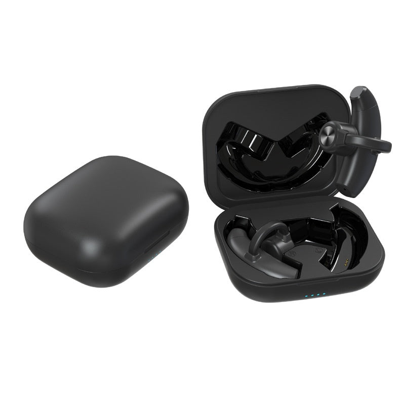 Oreille simple et double de casque de Bluetooth de conduction osseuse accrochant