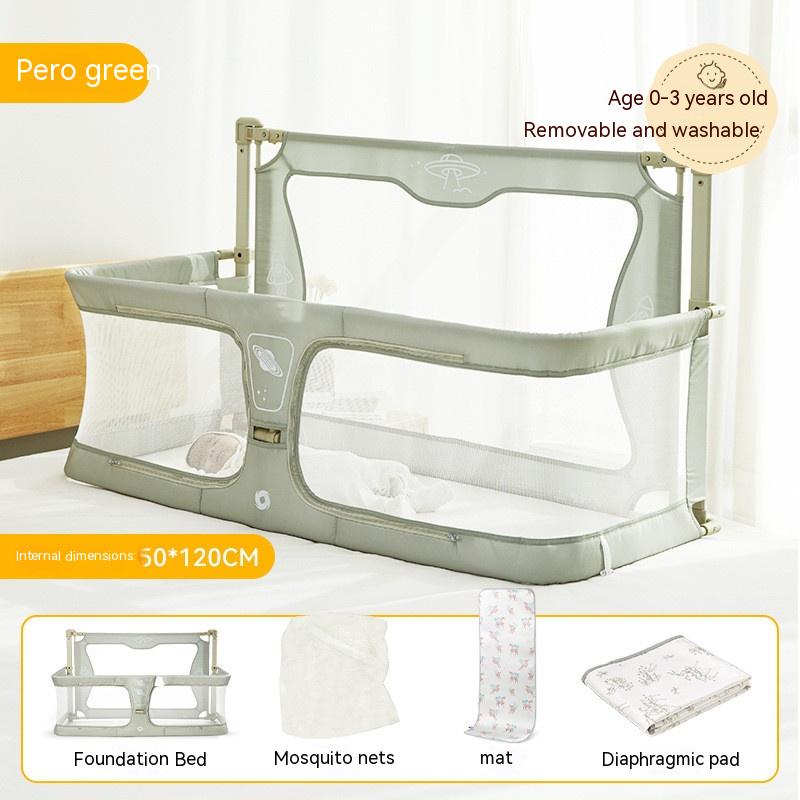 Newborn Multifunctional Small Bed Portable Protective Grating