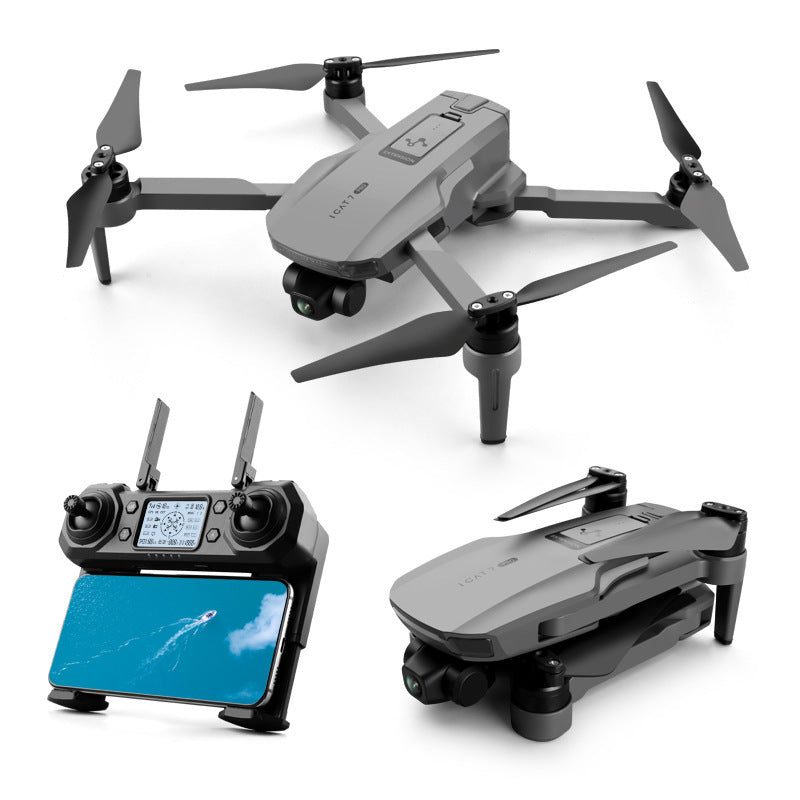 Drone GPS pliable, stockage pratique, caméra HD, avion à cardan