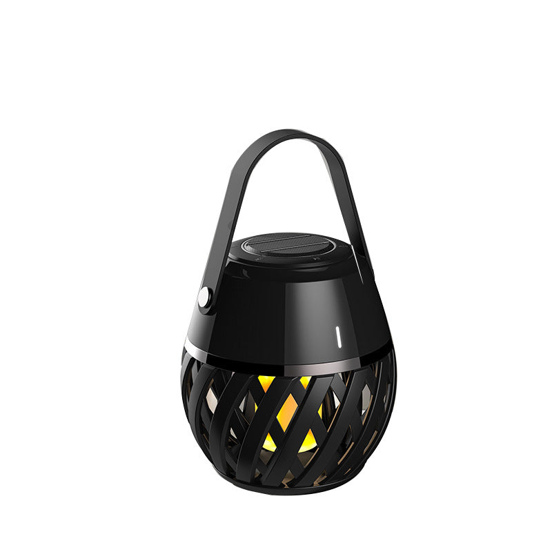 Lumière de flamme haut-parleur Audio Bluetooth, lampe torche Portable étanche