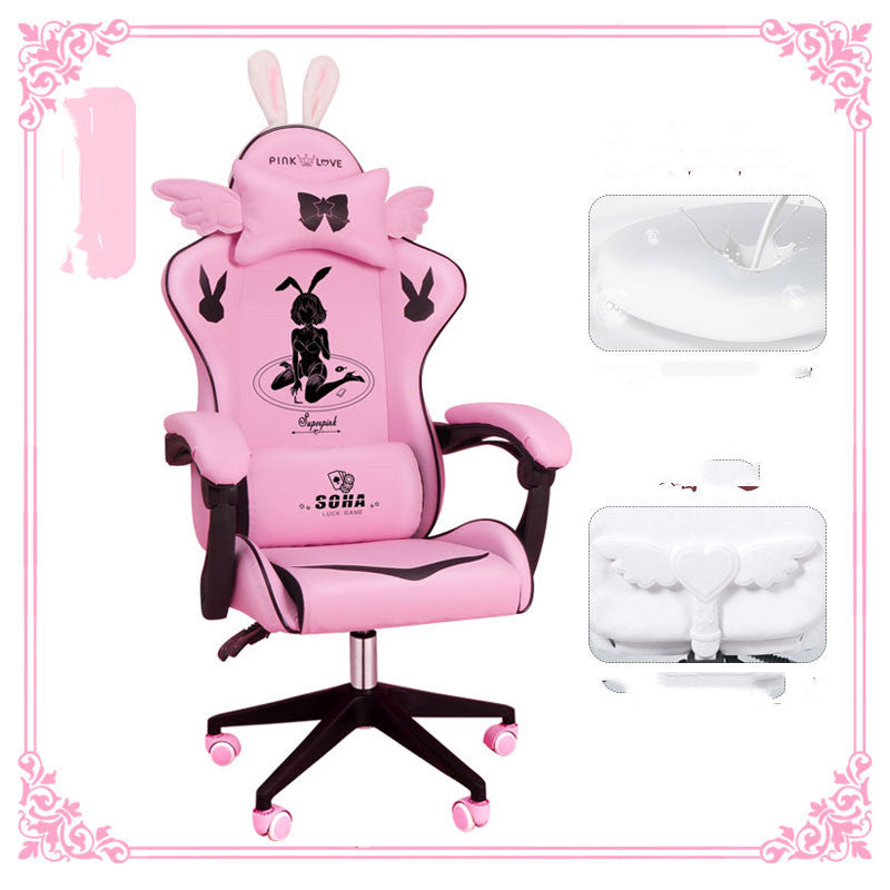 Chaise relevable mignonne Goddess Gaming Home