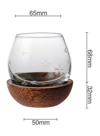 Coctelera lenta de vaso de whisky