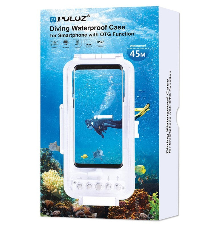 Mobile phone diving shell