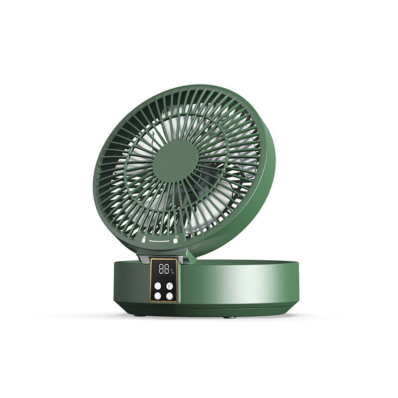 Ventilateur de plafond électrique pliable avec télécommande, Portable, Rechargeable par Usb, veilleuse, refroidisseur d'air, appareil ménager