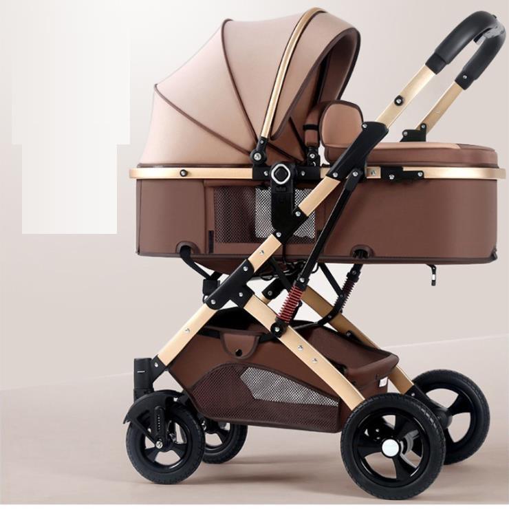 Two-way Newborn Baby Stroller Portable Folding