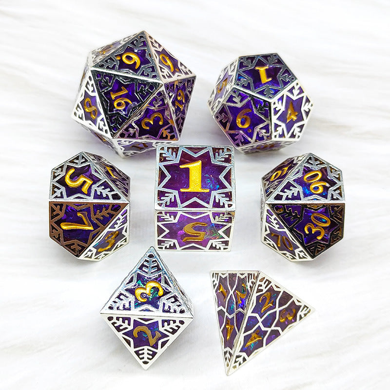 Metal Copper Frame Resin Dice Suit