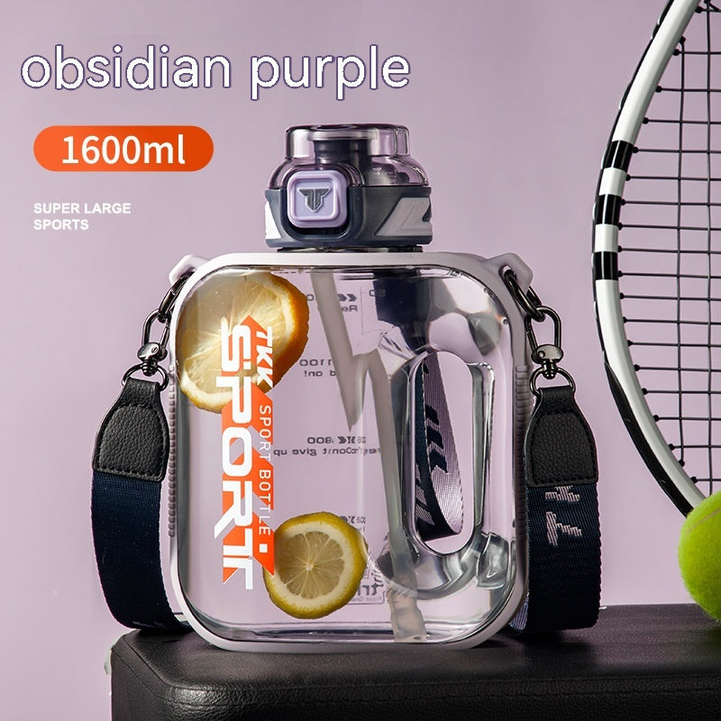 Sports Large Water Bottle Large Capacity Outdoor Portable Barrels High Temperature Resistant