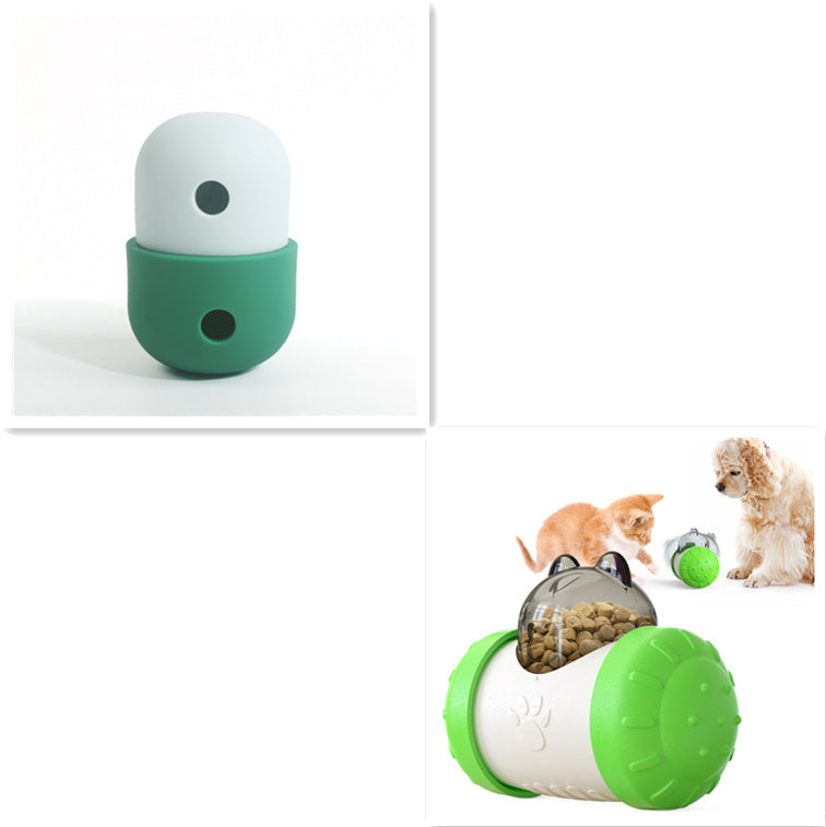 Nouveau 2 en 1 jouets pour animaux de compagnie produits chien fuite jouet balle Silicone fournitures pour animaux de compagnie