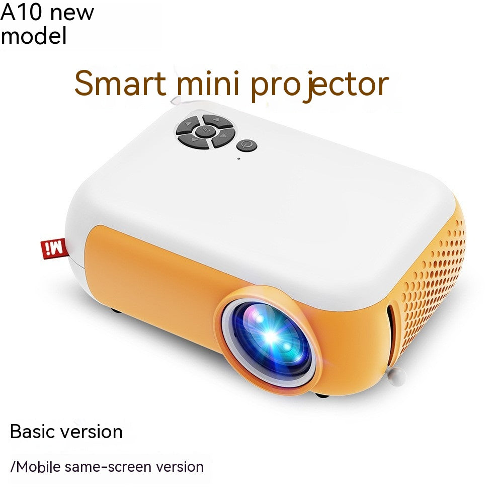 Mini A10 Same Screen With Mobile Phone Cross-border Projector Home