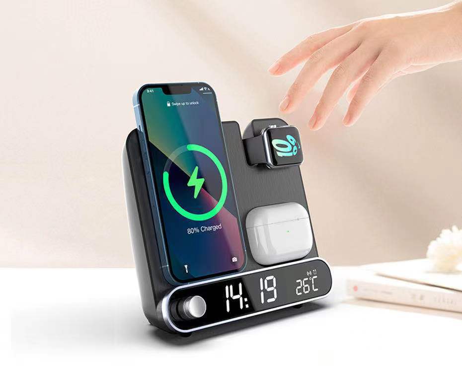 Alarm Clock Wireless Three In One Wireless Charging