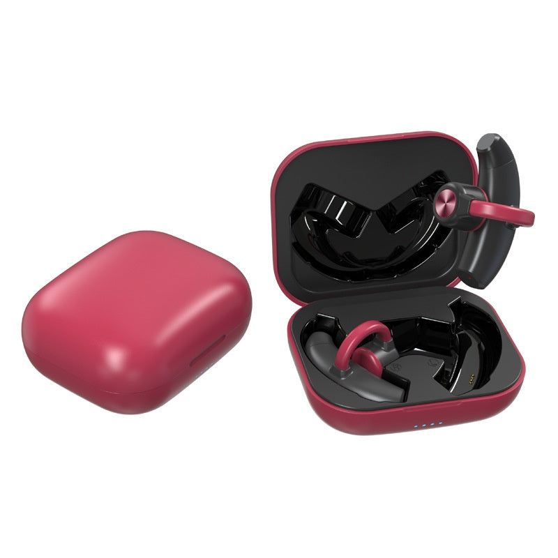 Oreille simple et double de casque de Bluetooth de conduction osseuse accrochant