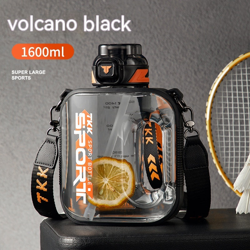 Sports Large Water Bottle Large Capacity Outdoor Portable Barrels High Temperature Resistant