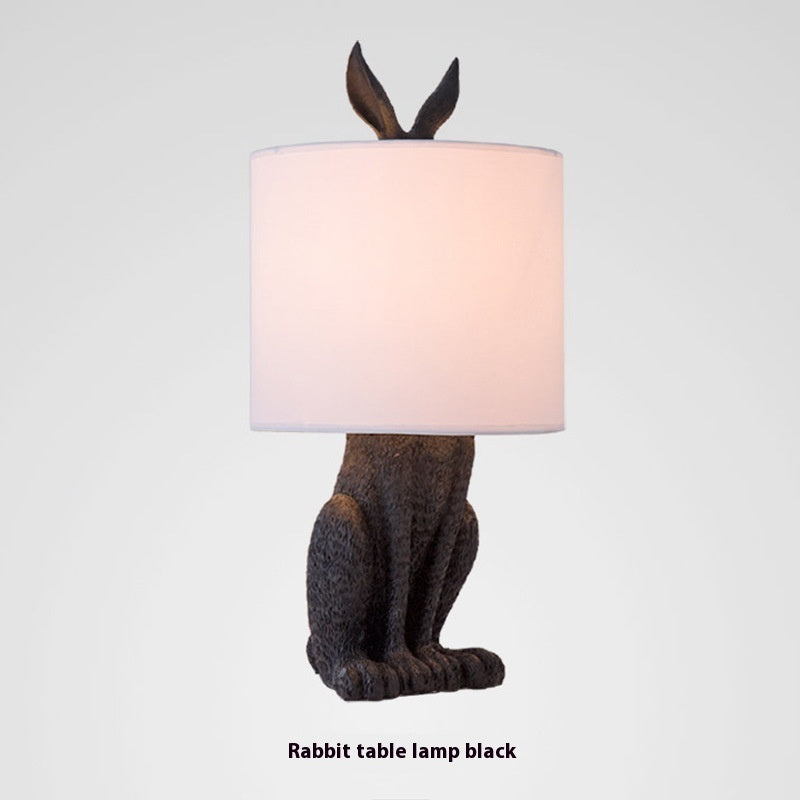 Lampe de table lapin au design simple et post-moderne nordique