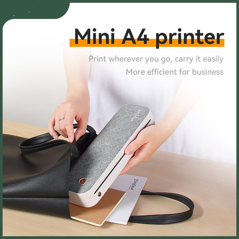 Mini imprimante A4 domestique, petite Machine Portable d'erreur sans encre