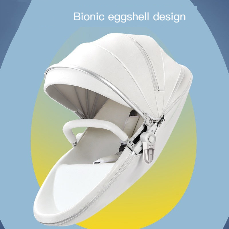 Nouveau Poussette de luxe pour bébé avec siège auto