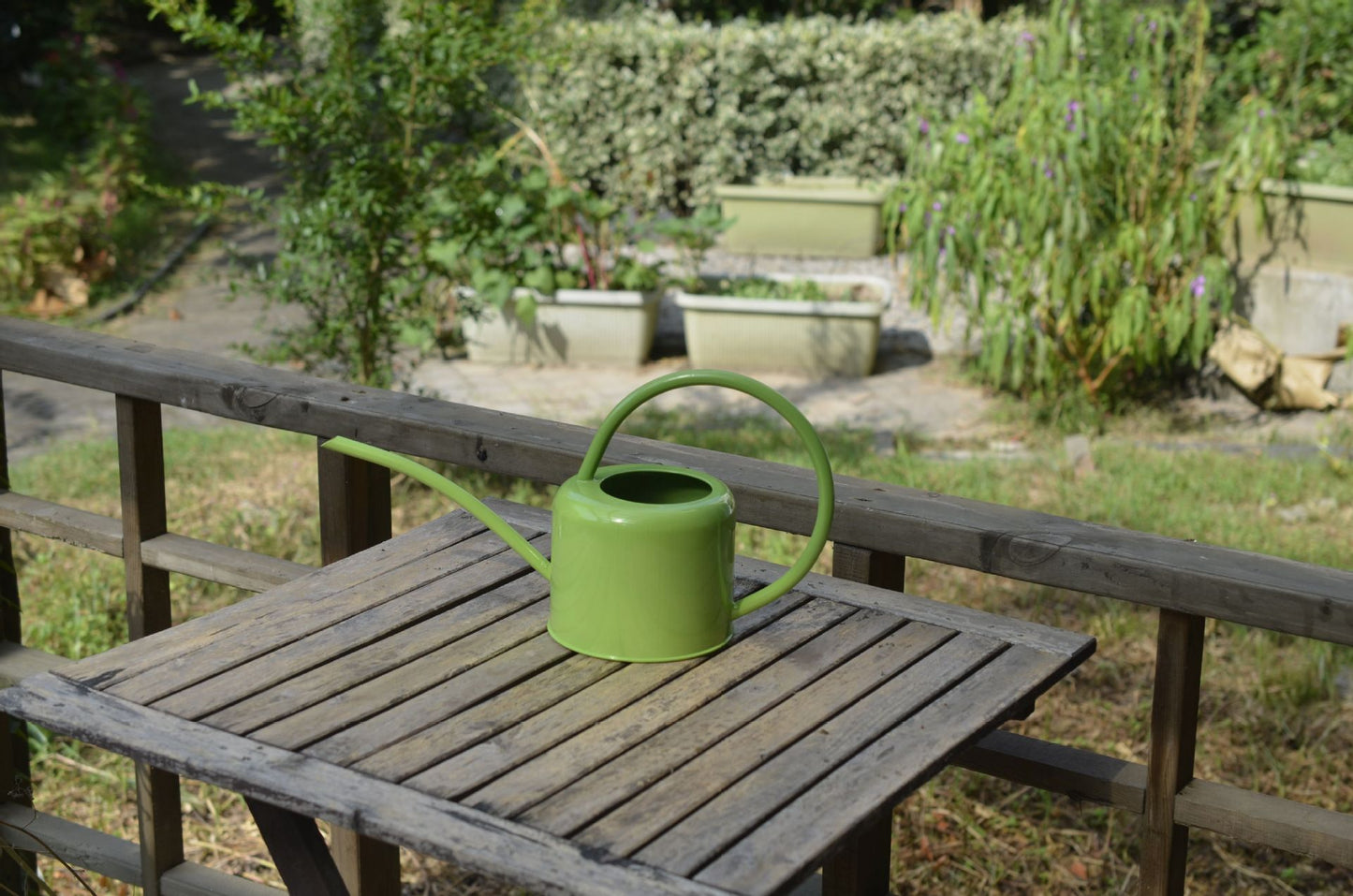 Regadera Hoja De Hierro Regadera Jardinería Jardín Enverdecimiento Huerto Hervidor De Gran Capacidad