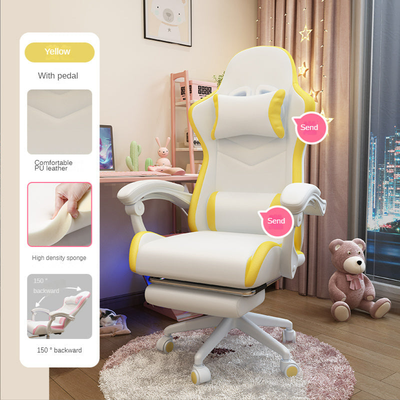 Chaise de jeu sédentaire confortable pour chambre de filles mignonnes