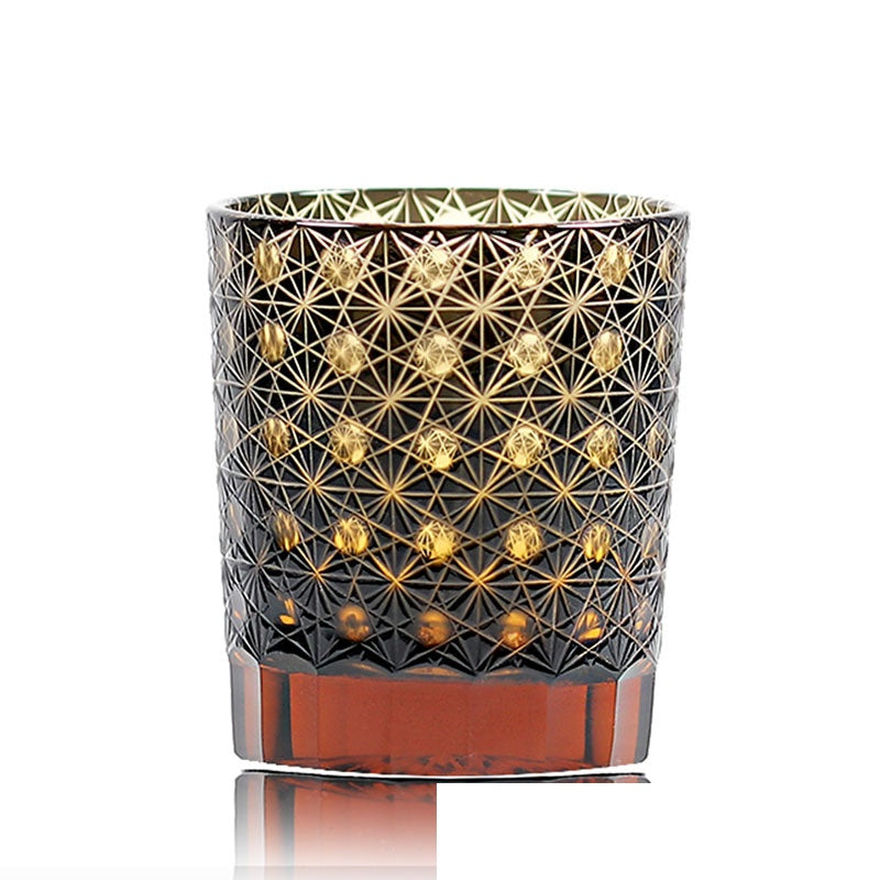 Asterism Crystal Glass Hand Carved Water Cup