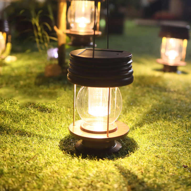 Nouvelle lampe solaire éclairage de jardin extérieur