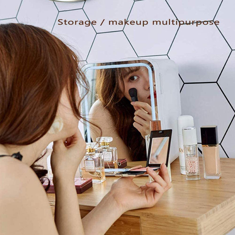 Mini réfrigérateur de maquillage Portable, refroidisseur et congélateur pour cosmétiques, produits de beauté et de soins de la peau