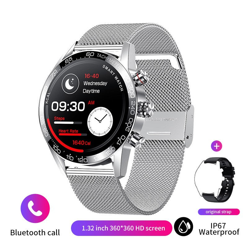 Montre pour téléphone intelligent Bluetooth pour hommes