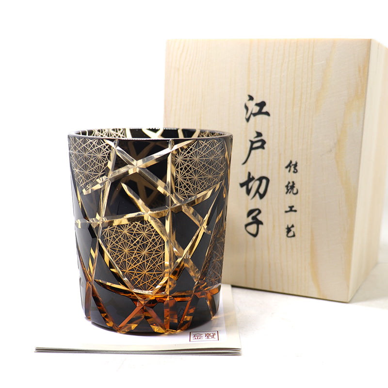 Japanese Fashion Handmade Crystal Whiskey Glasses