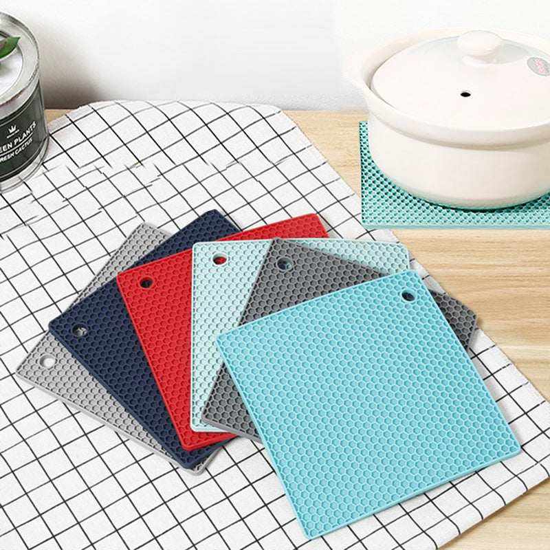 Silicone Placemat Honeycomb Insulation Nordic Style