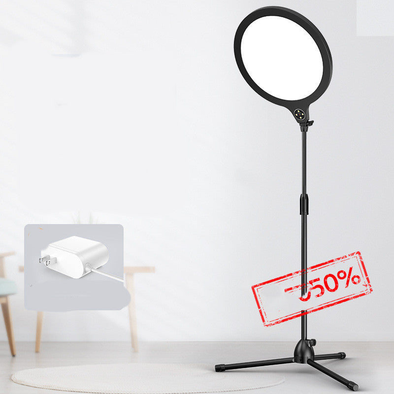 Lampe de beauté pour Photo plein écran, téléphone portable, support télescopique de remplissage au sol pour bureau