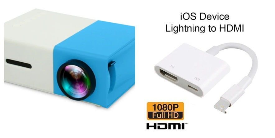 Mini-projecteur HD 1080P