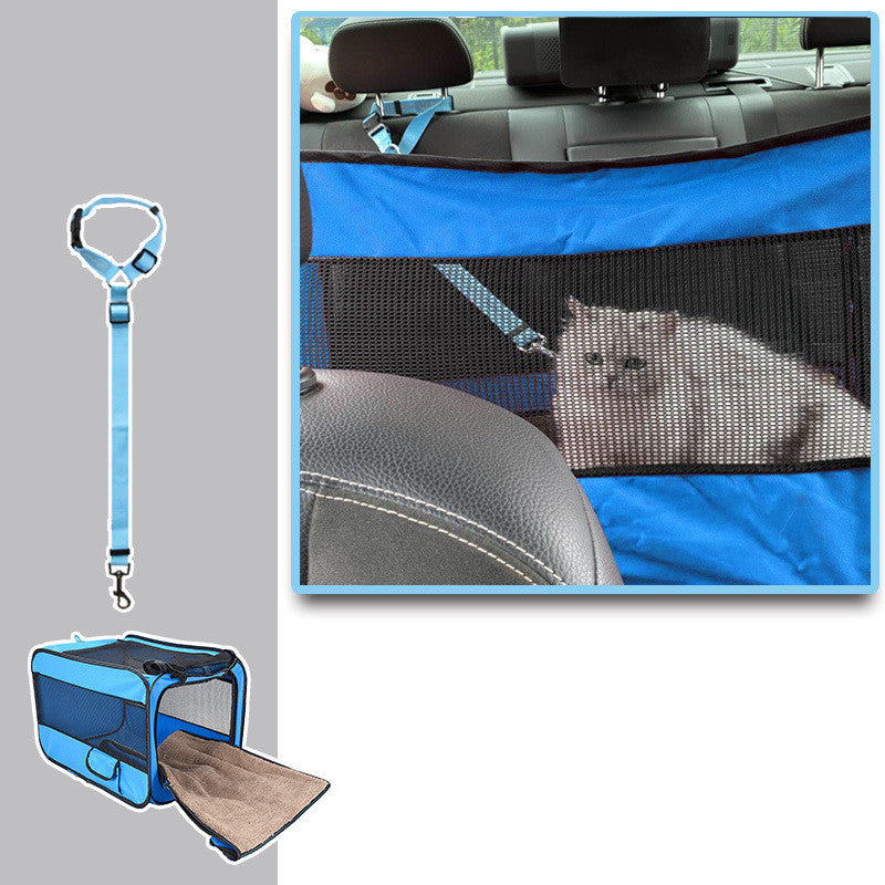 Sac de transport pour animaux de compagnie, sac Portable pour animaux de compagnie, tissu pliable, sac de transport pour animaux de compagnie, Cage pour animaux de compagnie, avec fermetures éclair de sécurité verrouillables