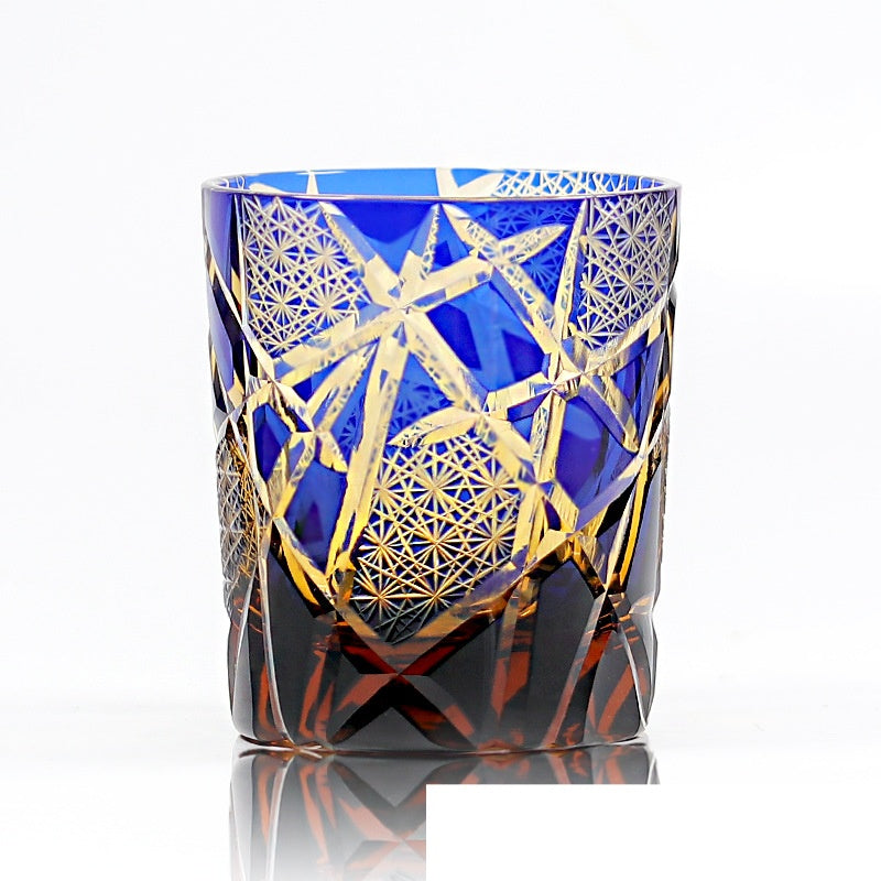 Asterism Crystal Glass Hand Carved Water Cup