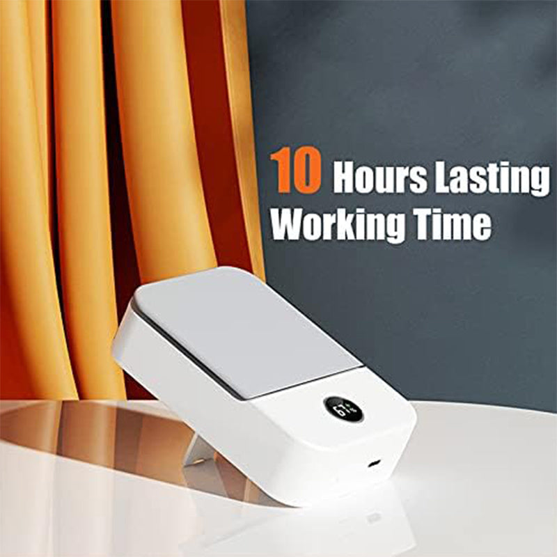 Lazy Person Hanging Neck Fan USB Charging Mini Desktop Portable High Wind Hanging Waist Fan