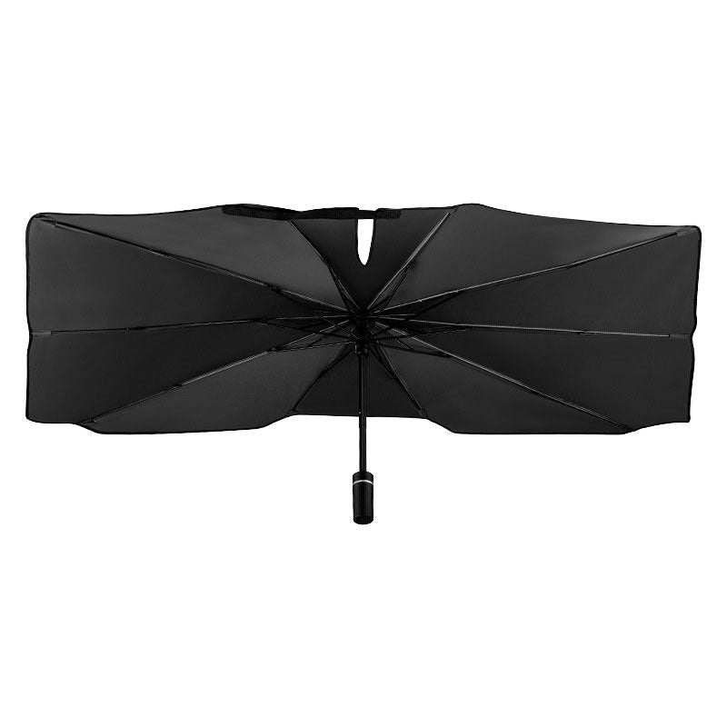 Parapluie de voiture pliable, compact et portable, protection solaire super résistante, résistant à la pluie et à la pluie