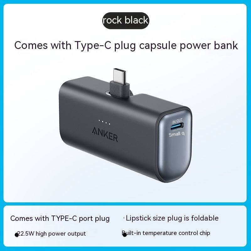 Capsule Power Bank Petit bloc d'alimentation mobile portable