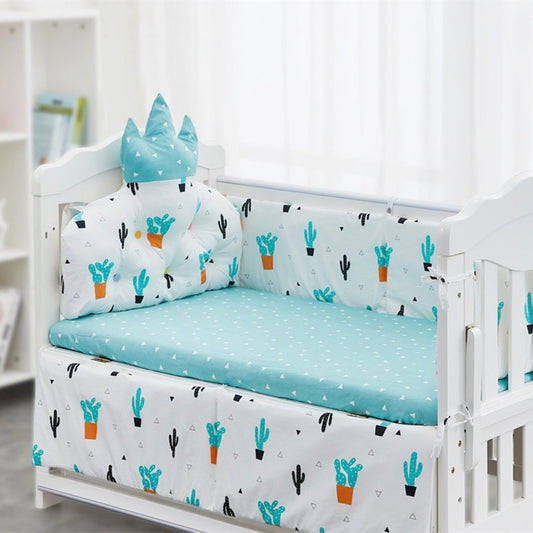 Cotton Crib Guardrail Anti-collision Bed Fence