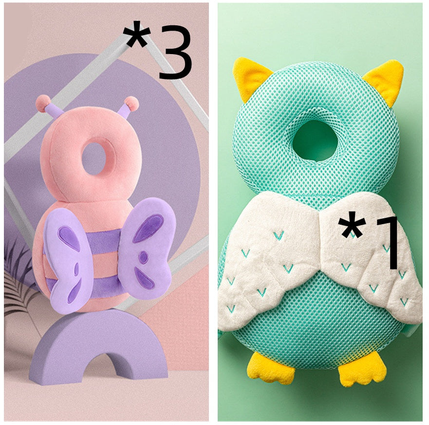 Appui-tête pour bébé, Protection pour enfants, coussin de Protection de la tête pour bébé, ailes d'ange mignonnes