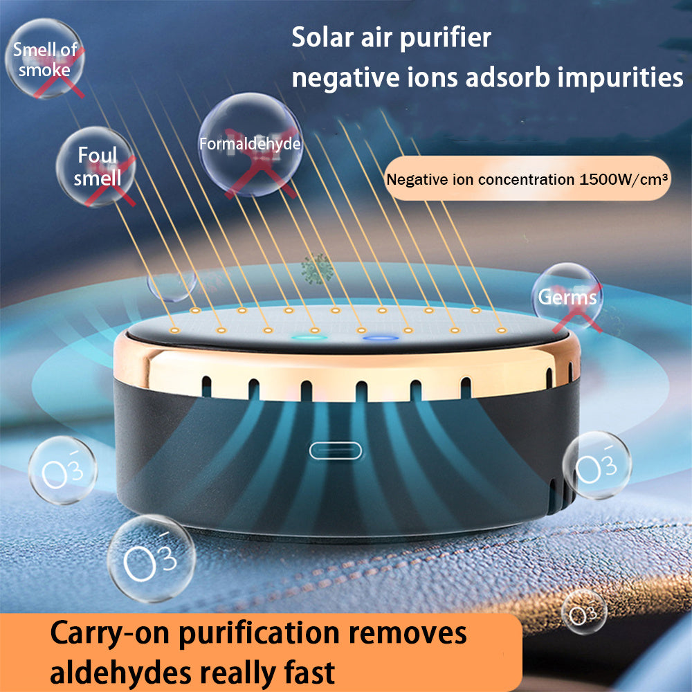 Humidificateur d'air solaire monté sur voiture