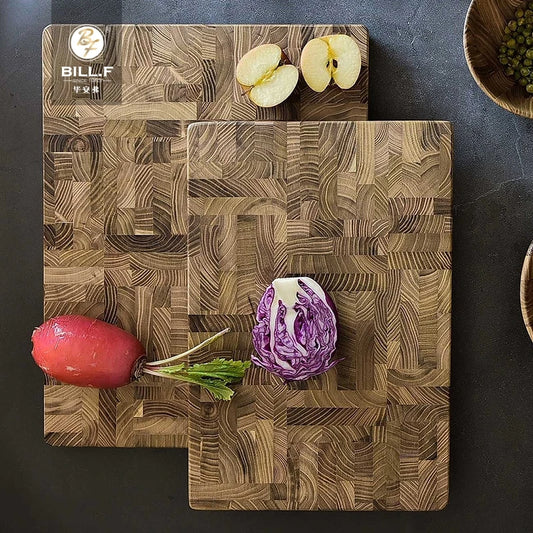 Teak board, hand polished, natural splicing, large high-quality wooden board, kitchen tools，Solid wood vegetable board