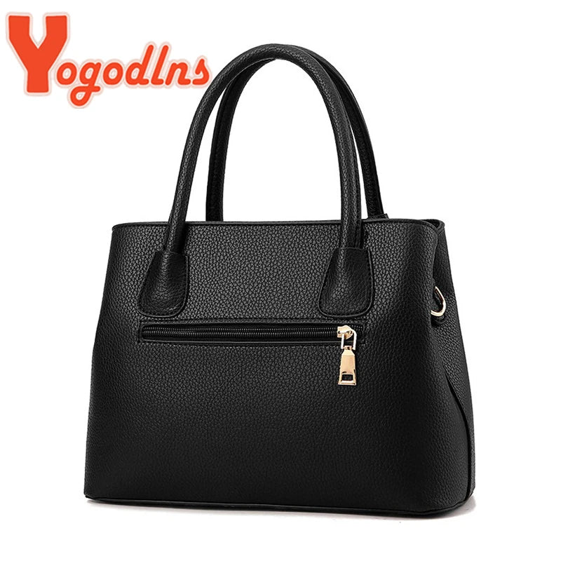 Yogodlns, bolsos de marca de diseñador famoso, bolsos de cuero para mujer, nuevos bolsos de mano de lujo para mujer, bolsos de hombro a la moda