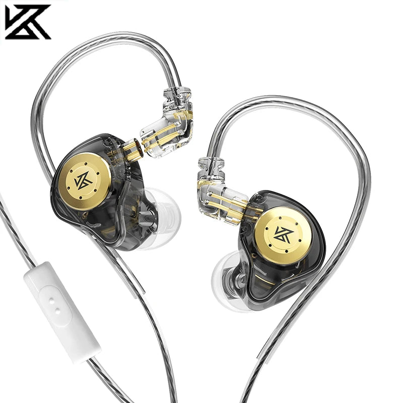 KZ EDX Pro écouteurs dynamique dans l'oreille moniteur HiFi filaire casque basse stéréo jeu musique bouchons d'oreilles casque antibruit