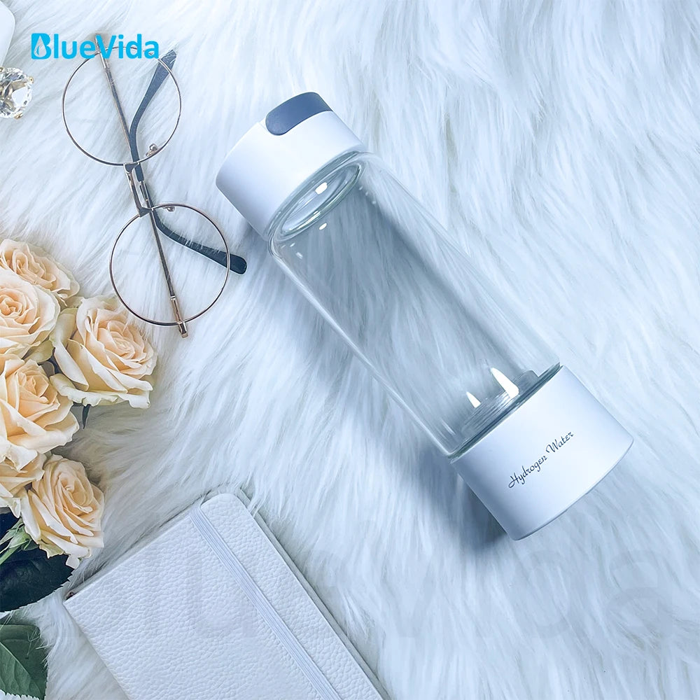 Generador de agua de Hidrógeno de alto contenido de hidrógeno Max 3000ppb DuPont N117 SPE/PEM con dispositivo de inhalación de aliento función de autolimpieza