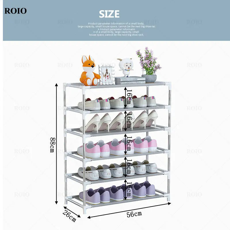 Simple Shoe Rack Metal Shoe Shelf Footwear Amazing Shoerack Living Room Furniture Space Saving Shoes Organizer Stand Holder