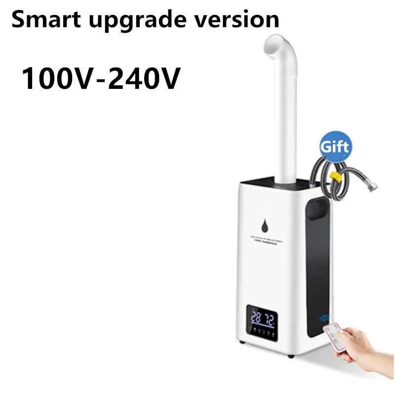 Humidificador de aire industrial de gran capacidad, pulverizador difusor comercial, máquina de pulverización de humidificación, 110V, 220V, 23,8l