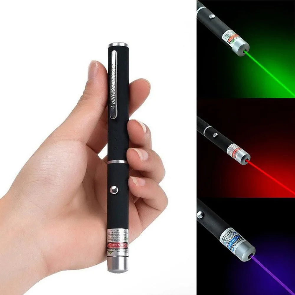 Pointeur Laser haute puissance 5MW, 1 pièce, 650nm, 532nm, 405nm, rouge, bleu, vert, stylo lumineux de visée, Laser puissant, stylo tactique, TSLM1