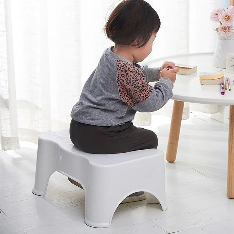 Tabouret de salle de bain, pot Squatty, meubles de pied de toilette, femme enceinte, enfants, outils de siège pour adultes, hommes et personnes âgées