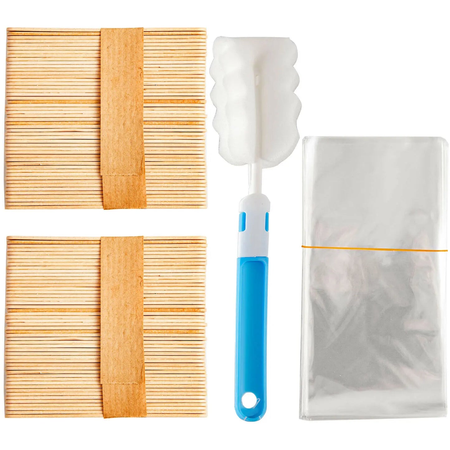 VEVOR – moule à bâtonnets de crème glacée, 20 pièces, en acier inoxydable de qualité alimentaire, porte-sucettes Popsicle, Durable, sain et efficace, pour la maison commerciale